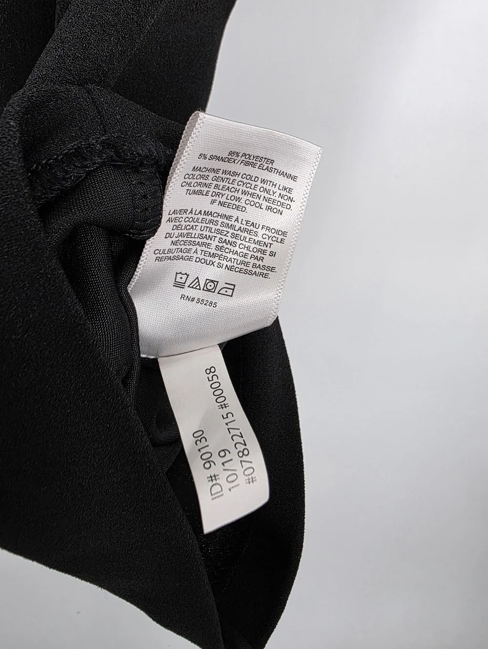 Express Black Cropped Jumpsuit, Sz S